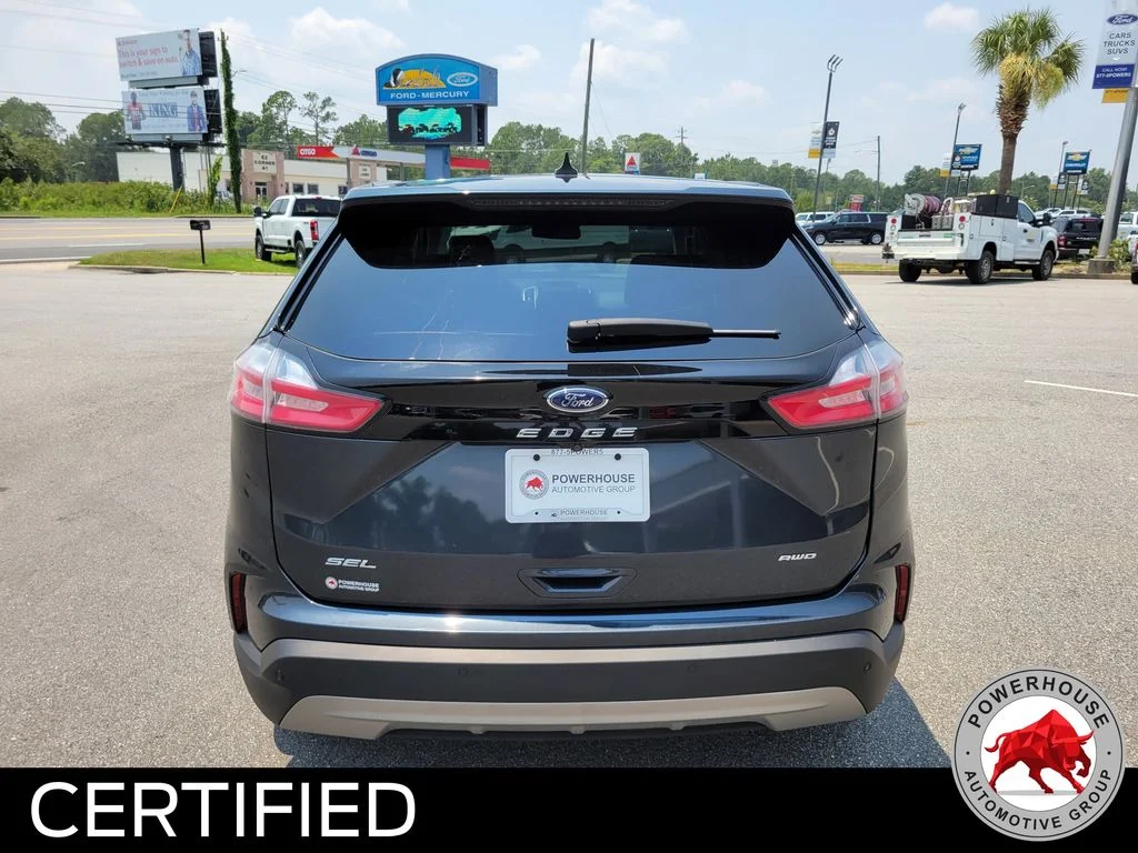 Used 2024 Blue Ford SEL image 4