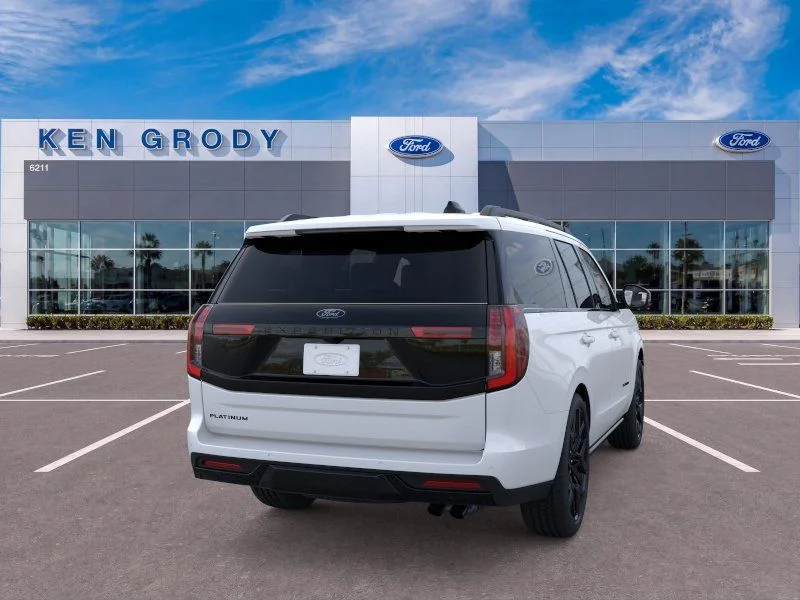 New 2026 Star White Metallic Tri-Coat Ford Platinum image 8