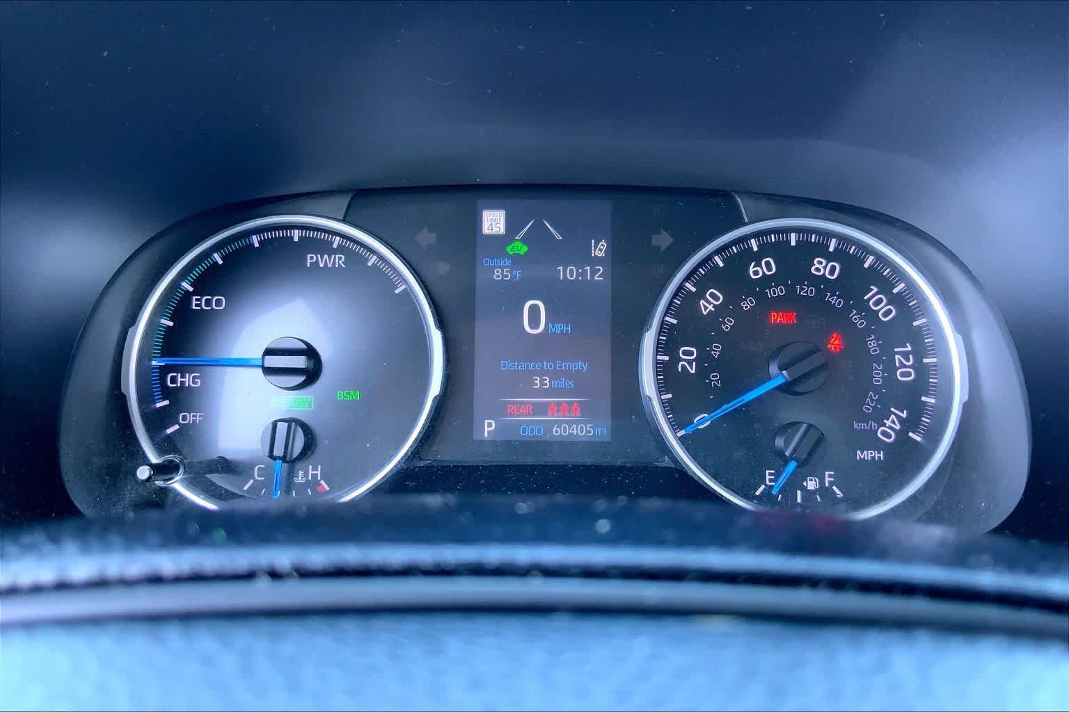 Used 2022 Ruby Flare Pearl Toyota Hybrid XLE image 25