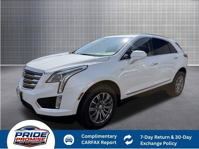 Used 2019 CRYSTAL WHITE TRICOAT Cadillac Luxury AWD image 1