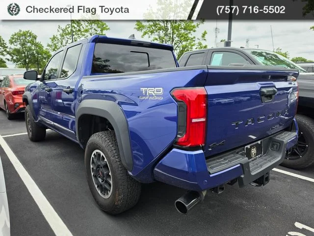 Used 2024 Blue Crush Metallic Toyota TRD Off-Road image 4