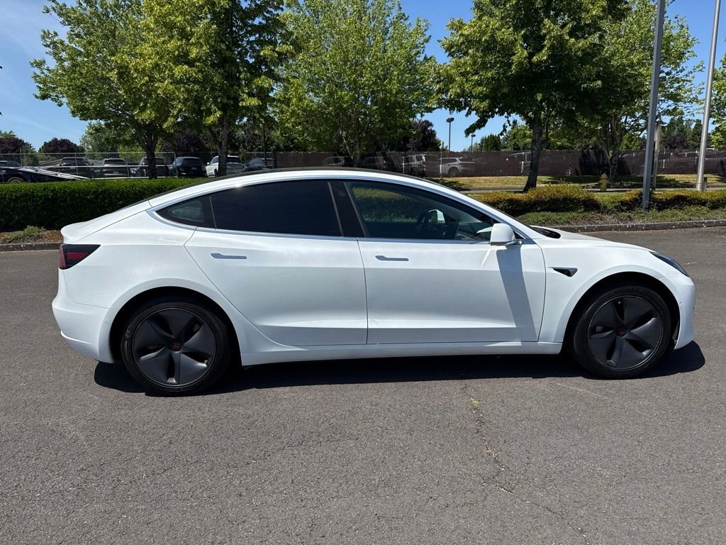 Used 2020 Pearl White Multi-Coat Tesla Standard Range Plus image 7