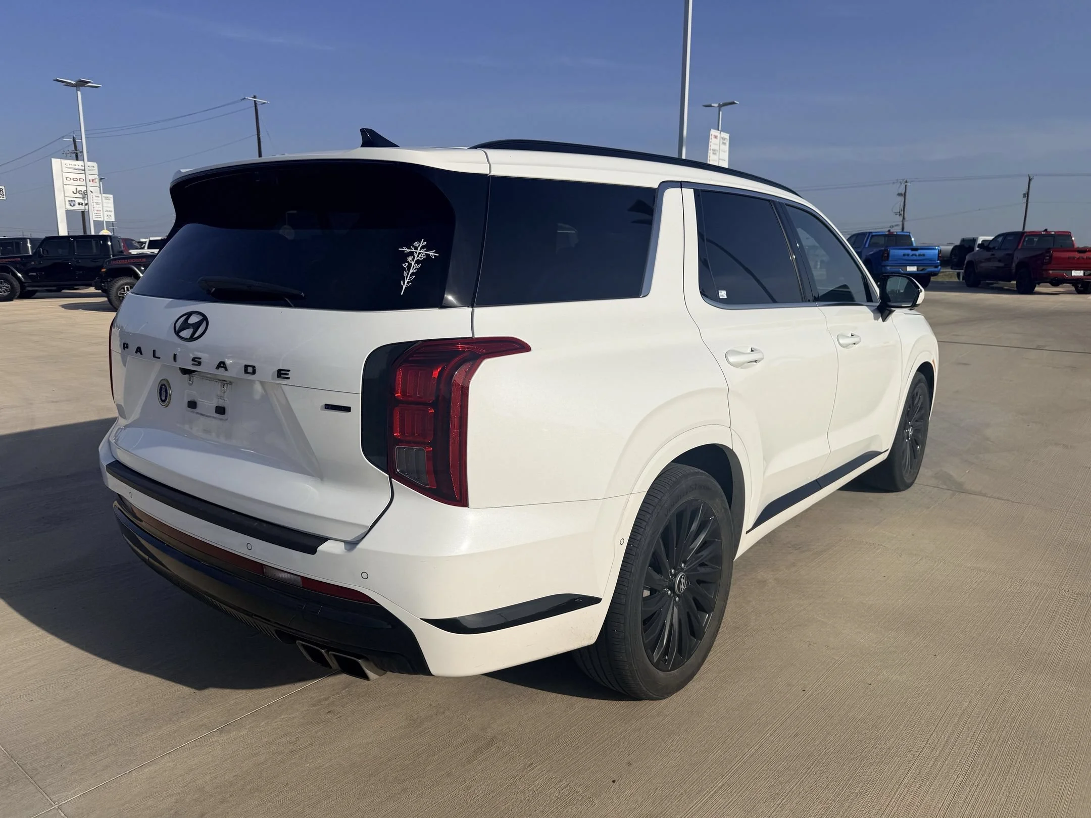 Used 2024 White Hyundai Calligraphy Night Edition image 6