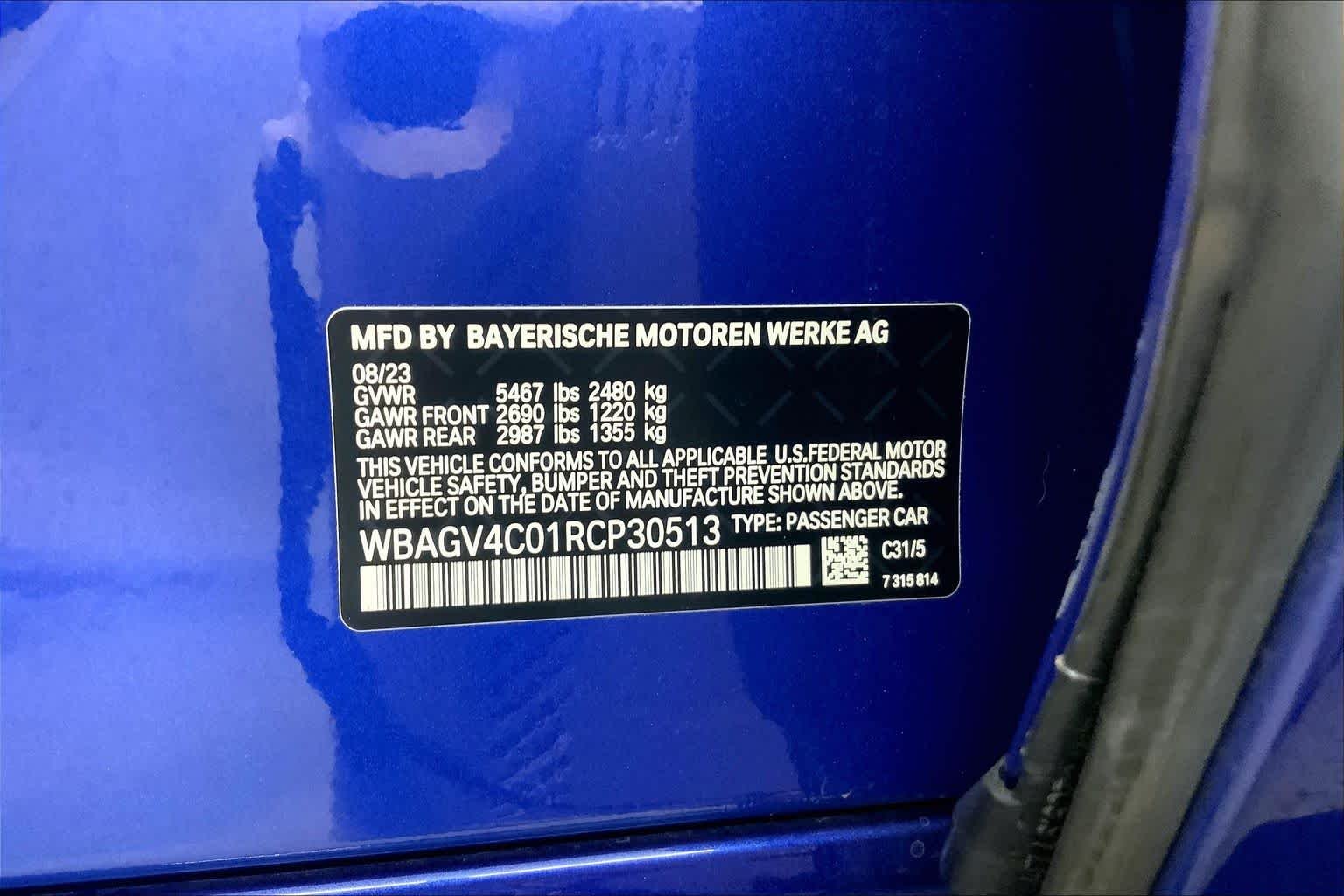 Certified Used 2024 Portimao Blue Metallic BMW 840i image 36