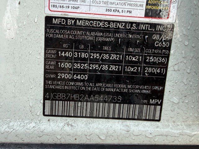 Used 2010 Arctic White Mercedes-Benz ML 63 AMG® image 14