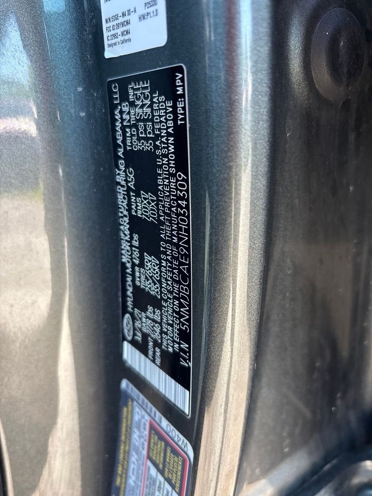 Used 2022 Gray Hyundai SEL image 14
