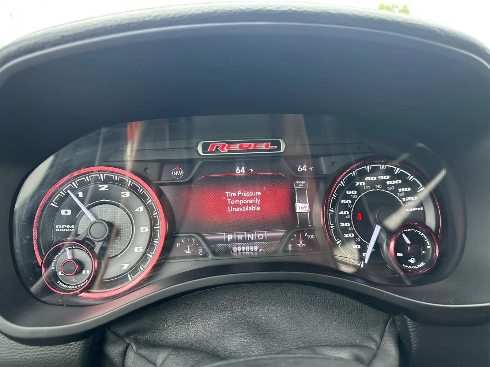 Used 2019 Flame Red Clearcoat Ram Rebel image 5