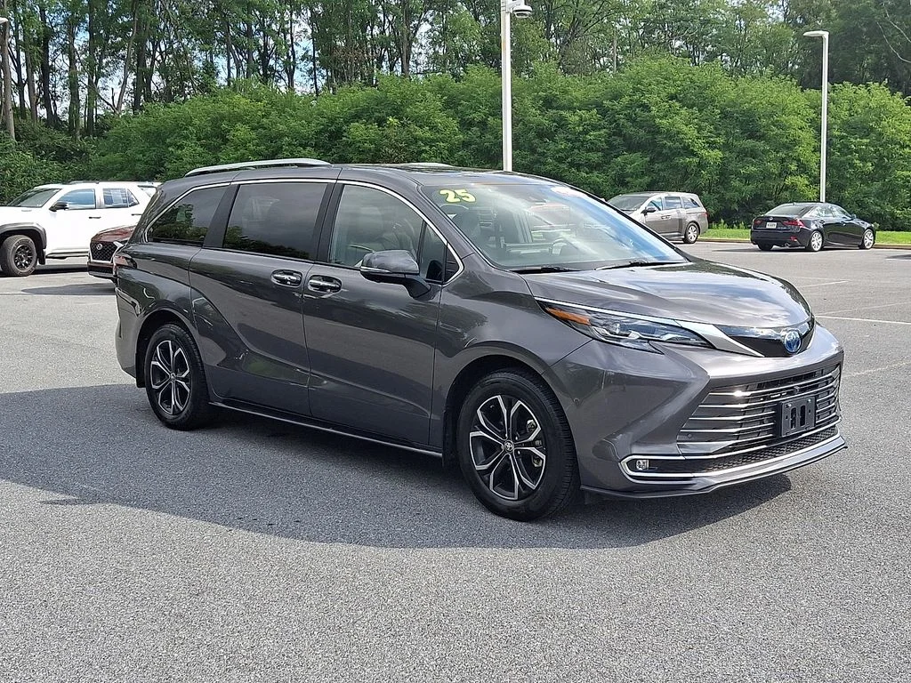 Certified Used 2025 Gray Toyota Platinum image 3