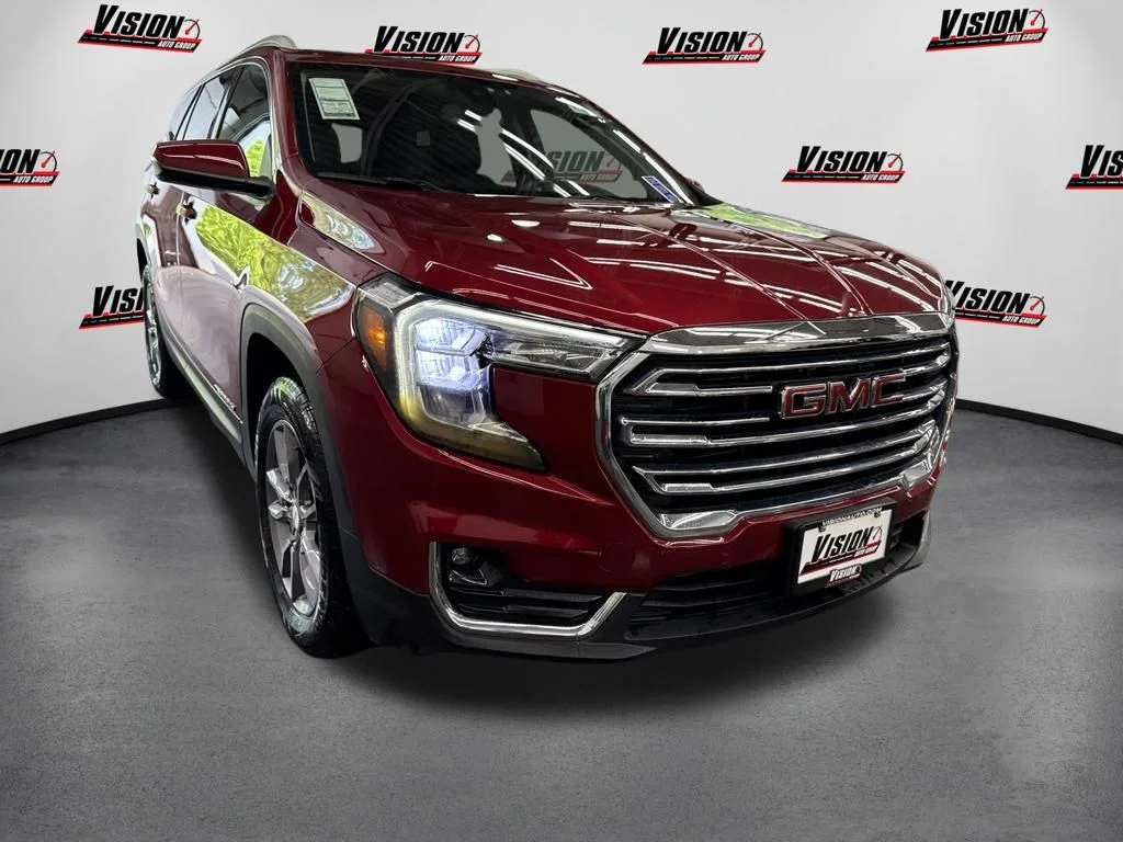 Used 2023 Red GMC SLT image 3