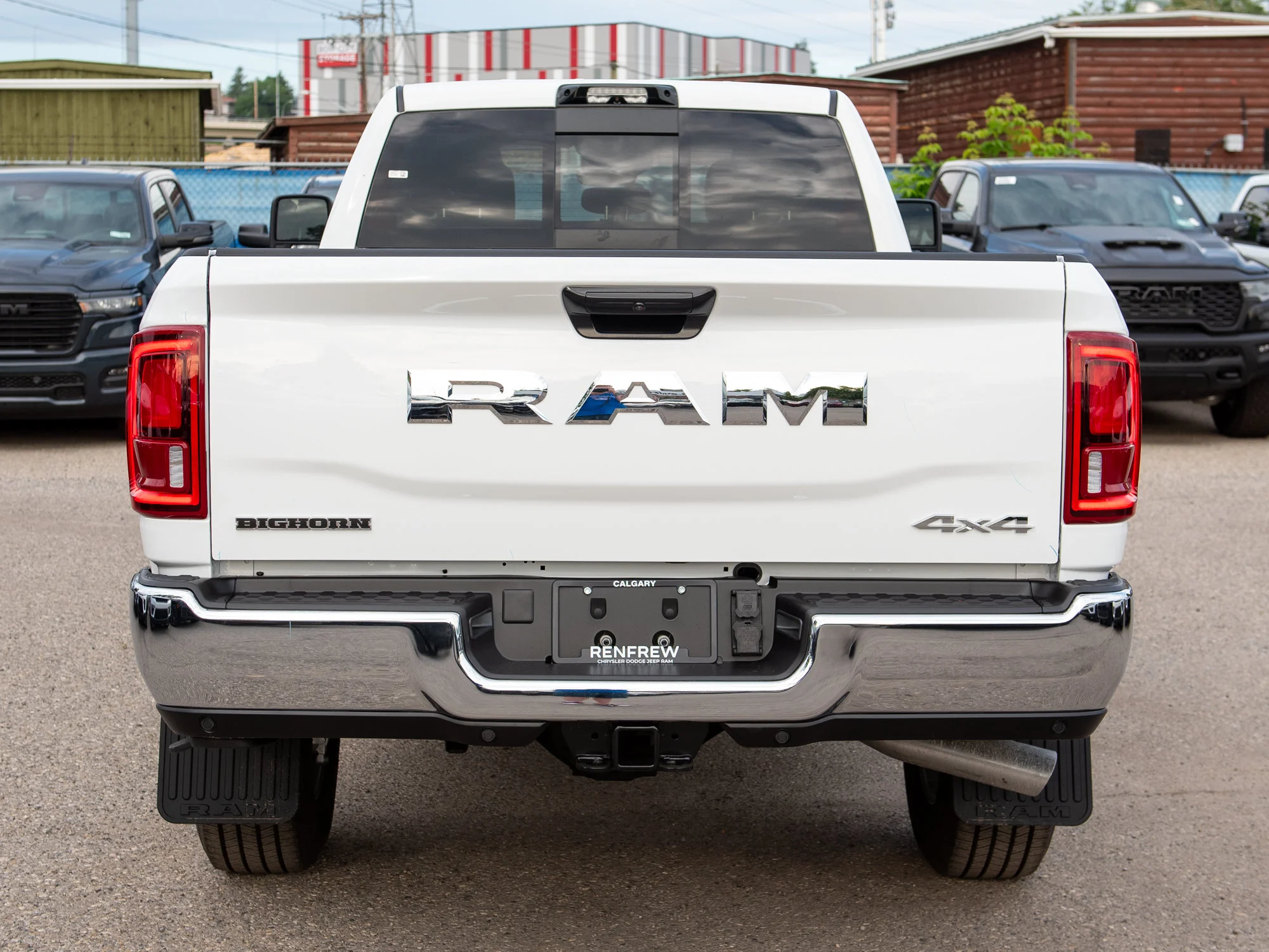New 2026 White RAM Big Horn* image 5