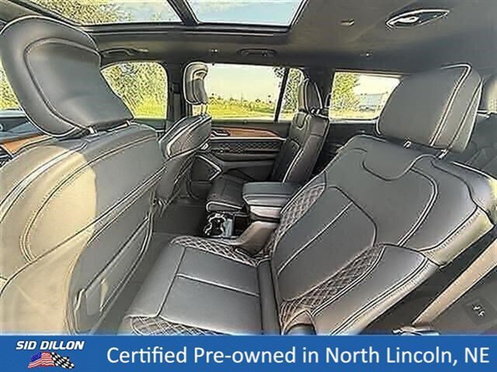 Used 2022 Bright White Clear Coat Jeep Summit Reserve image 22