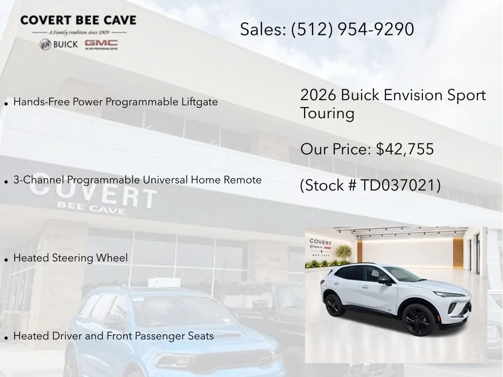 2026 Buick Envision Sport Touring - Photo 13