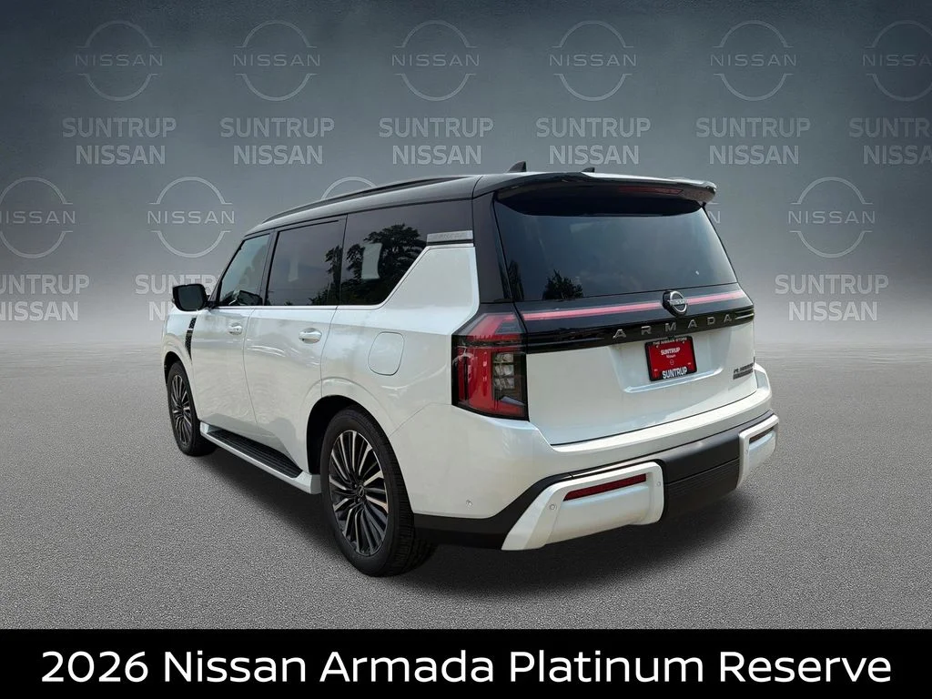 New 2026 White Nissan Platinum Reserve image 4