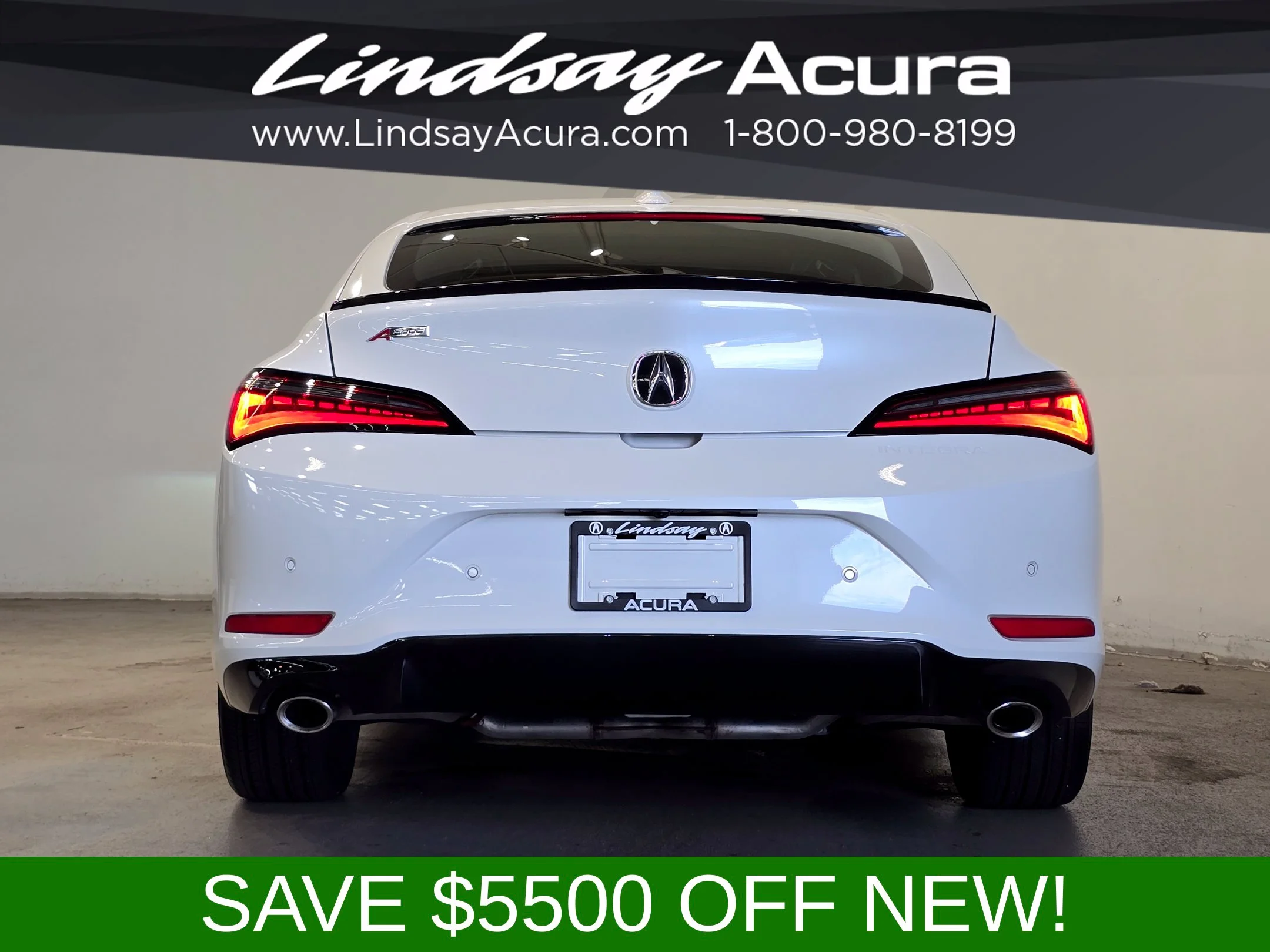 Used 2026 Platinum White Pearl Acura A-Spec Tech Package image 5
