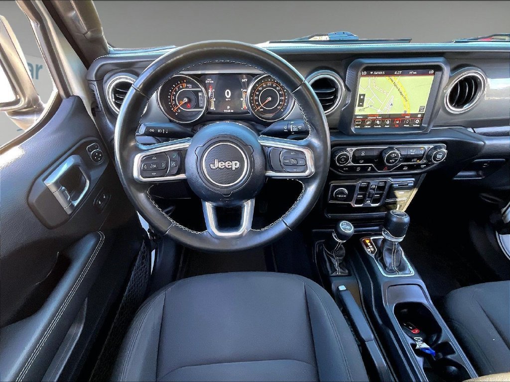 Used 2022 Bright White Clearcoat Jeep Overland image 16