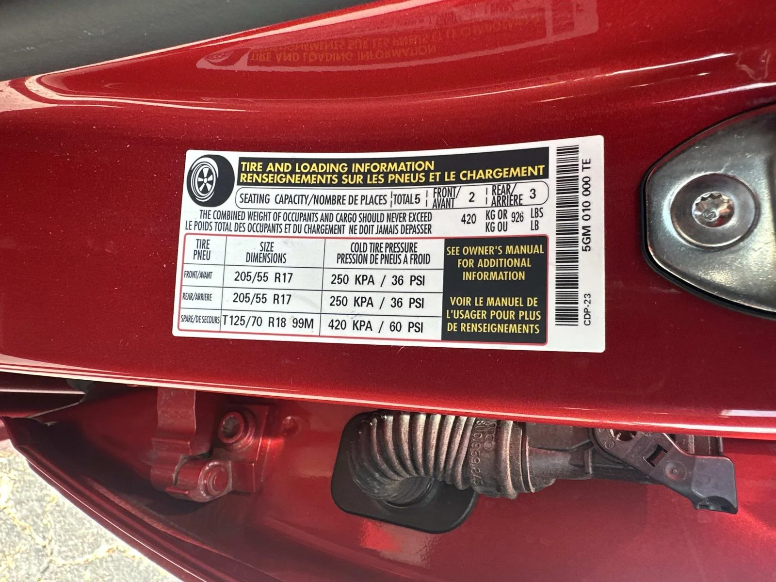 Used 2024 Kings Red Metallic Volkswagen SE Auto image 19