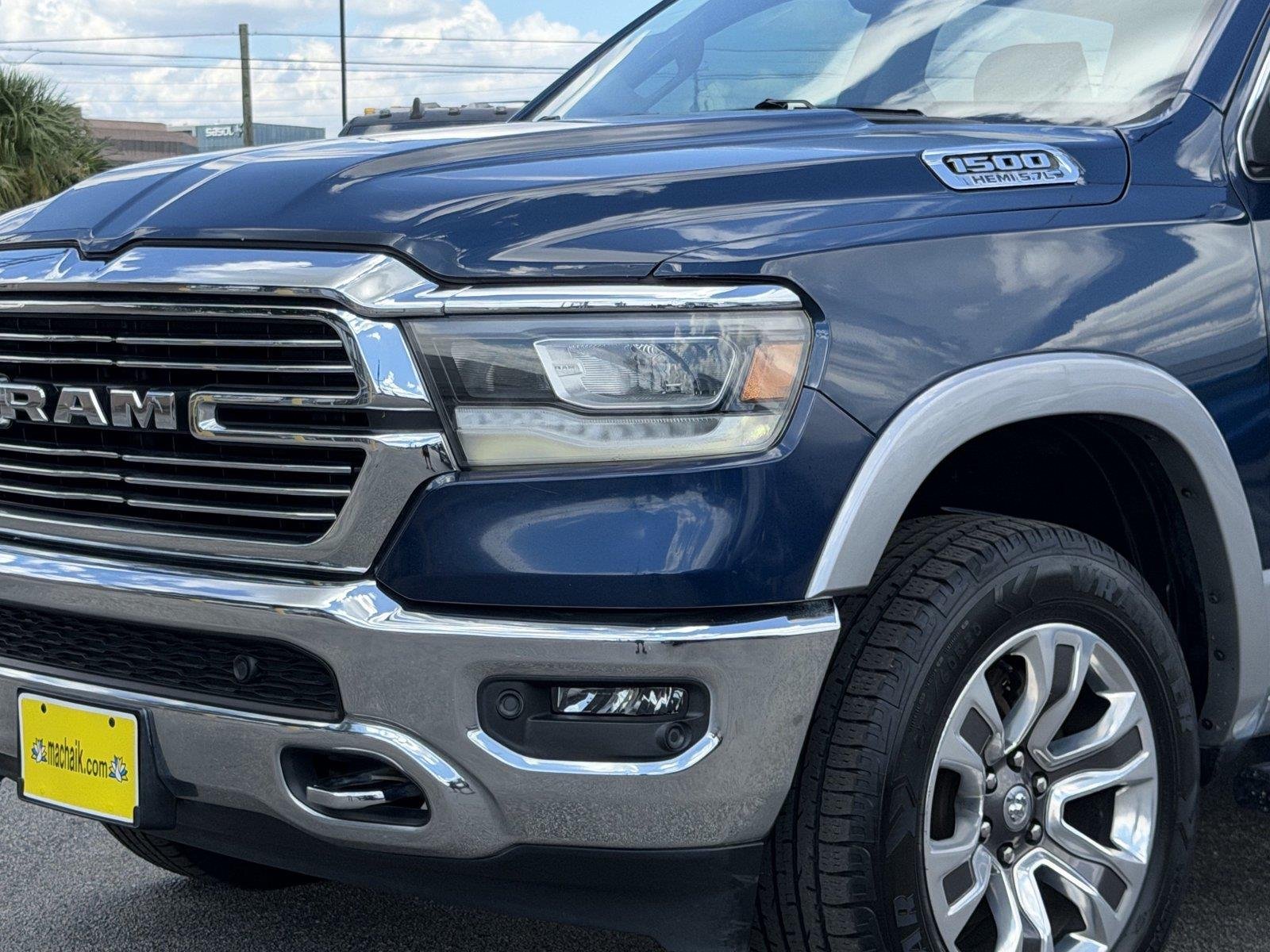 Used 2020 Patriot Blue Pearlcoat Ram Laramie image 9