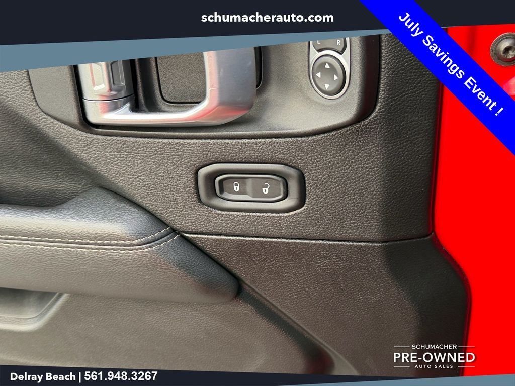 Used 2022 Red Jeep Unlimited Sahara image 25