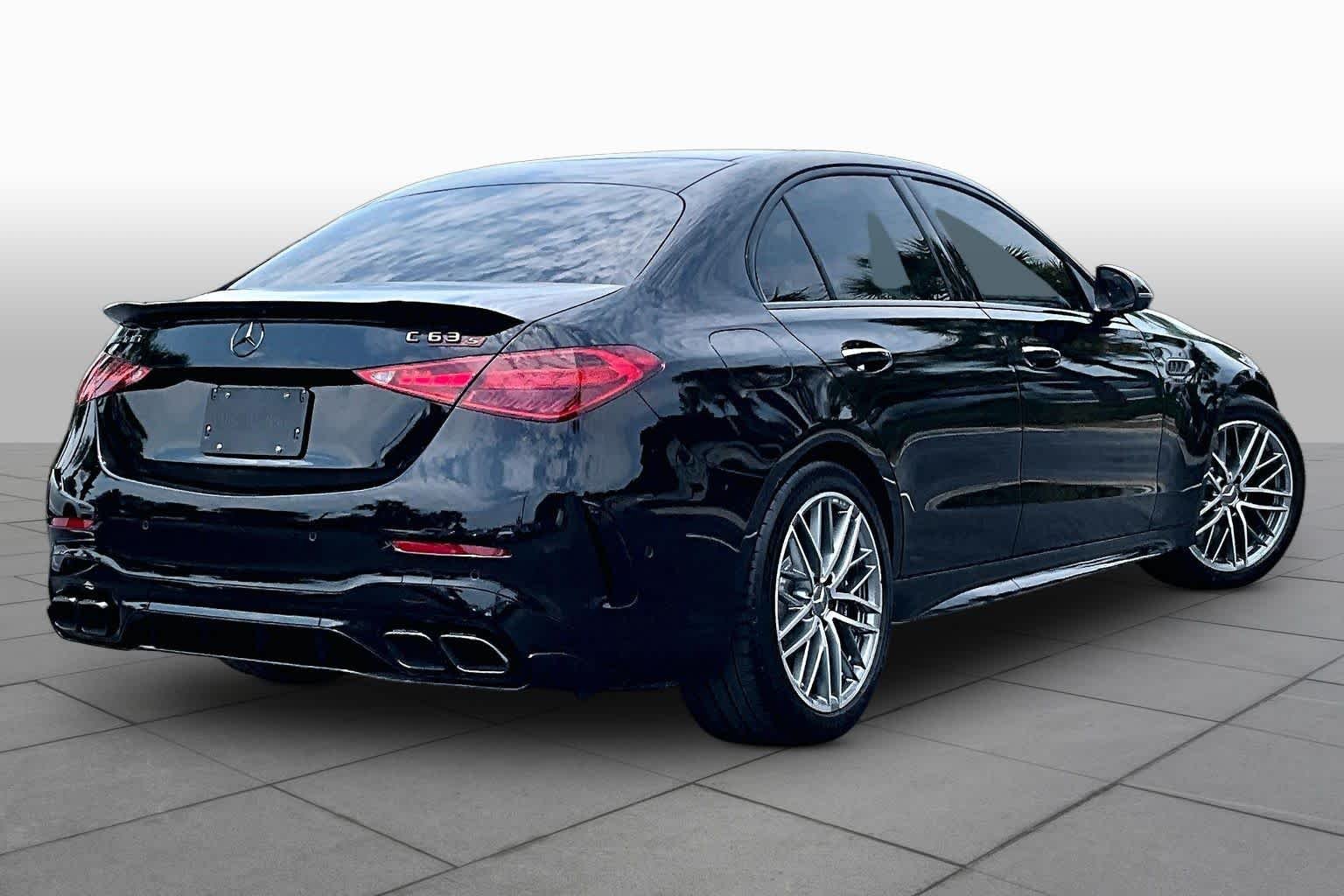 Used 2024 Obsidian Black Metallic Mercedes-Benz AMG® C 63 S E Performance image 25
