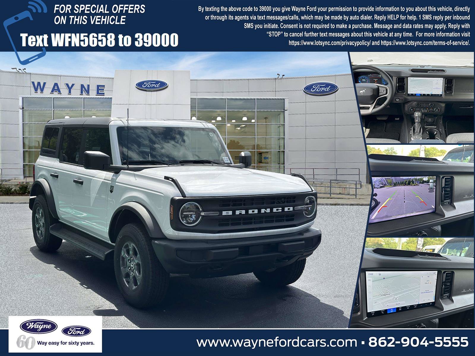 New 2026 Oxford White Ford Big Bend image 1