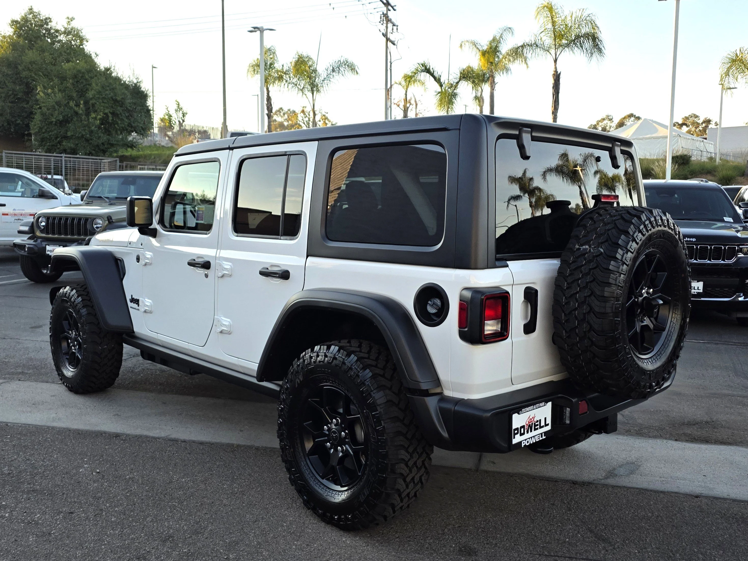New 2026 Bright White Clearcoat Jeep Willys image 3