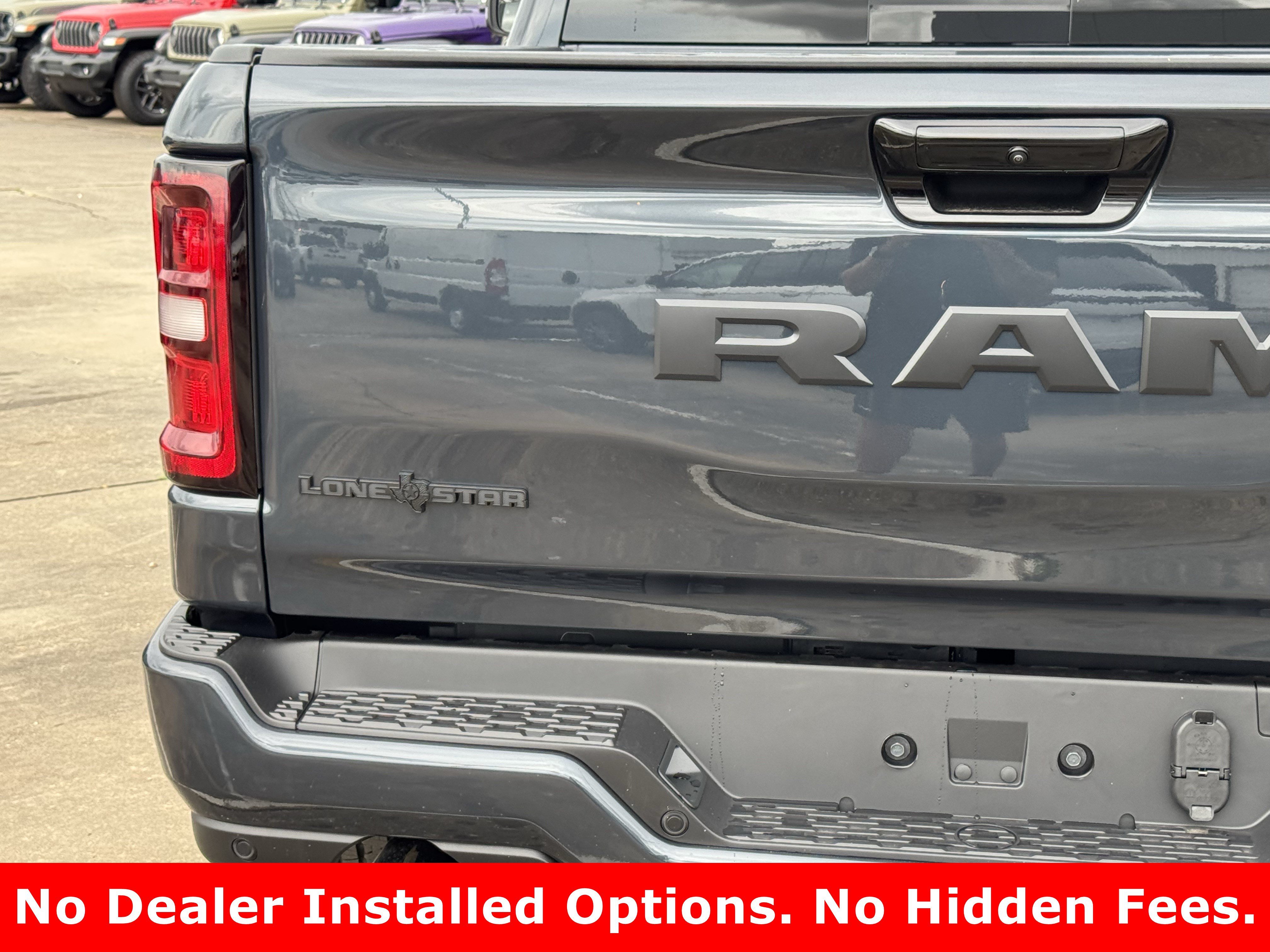 New 2026 Forged Blue Metallic Exterior Paint RAM Lone Star image 10