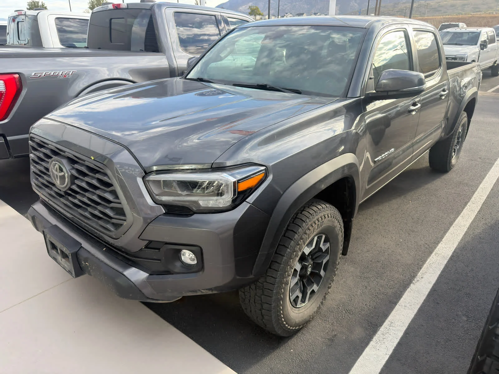 Used 2023 Magnetic Gray Metallic Toyota TRD Off Road image 1