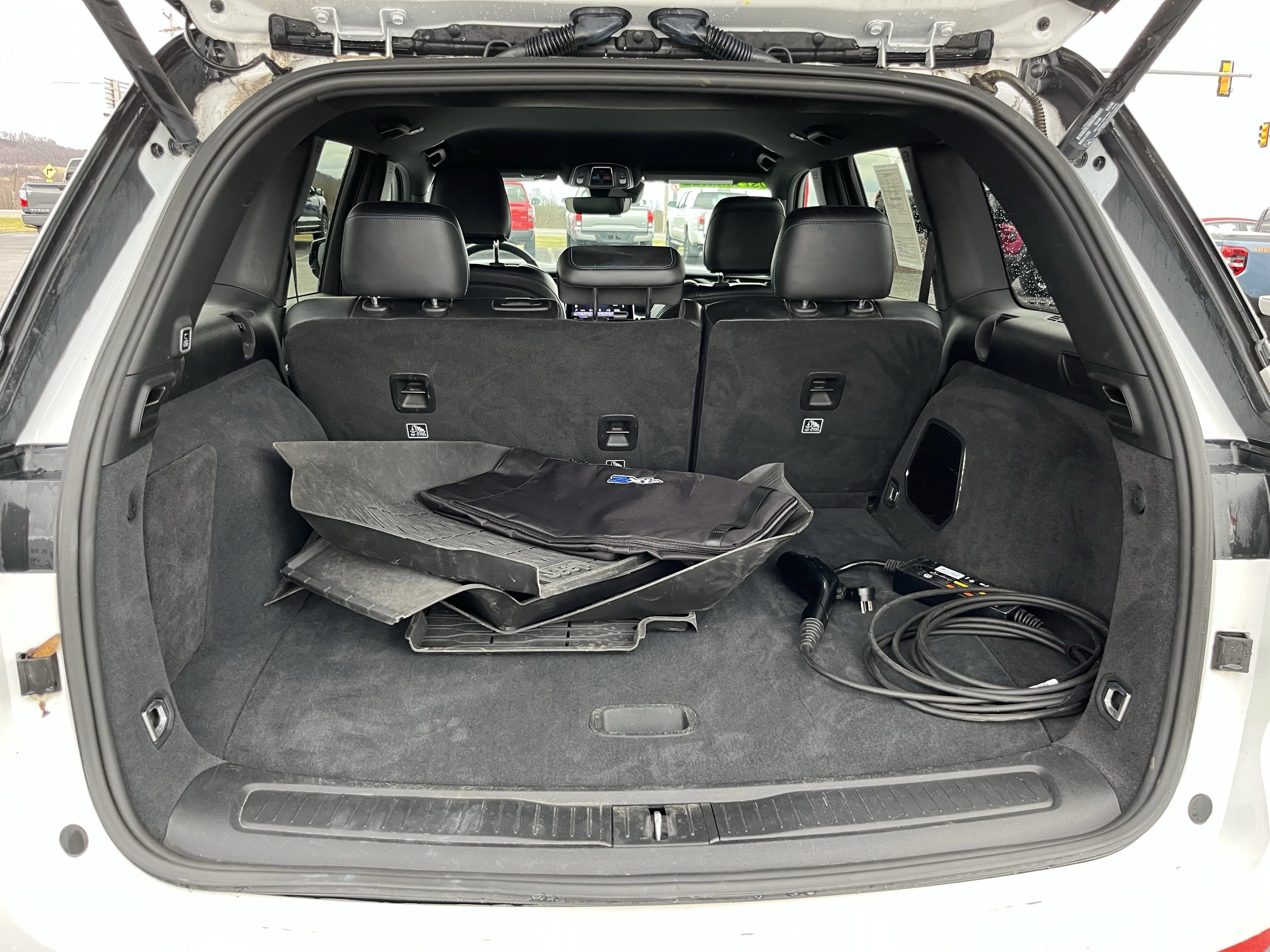 Used 2023 Bright White Clearcoat Jeep Trailhawk 4xe image 4