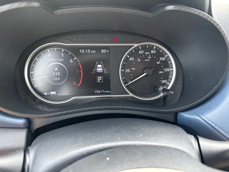 Used 2025 Super Black Nissan SV image 19