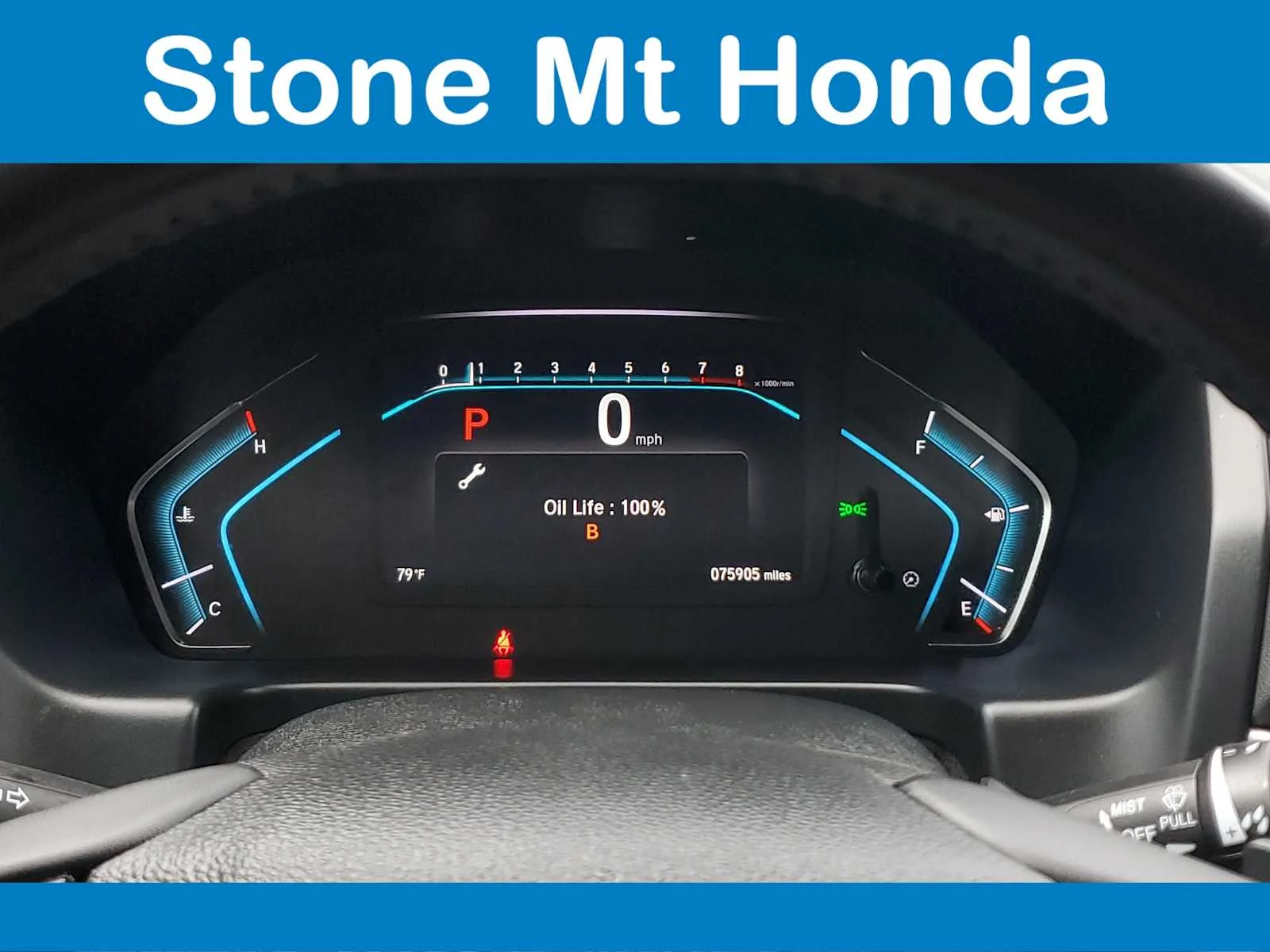 Used 2019 Modern Steel Metallic Honda Touring image 24