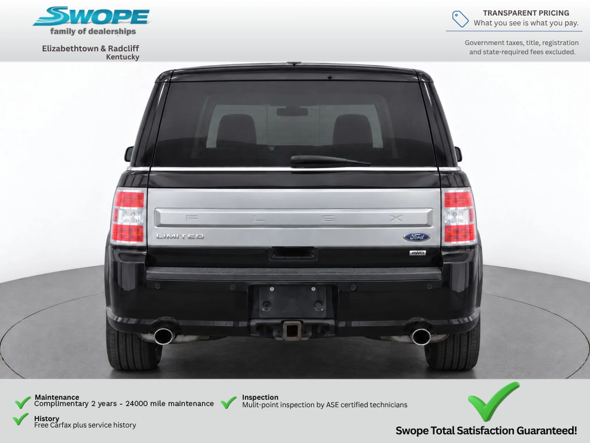 Used 2015 Tuxedo Black Metallic Ford Limited image 6
