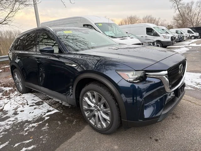 Deep Crystal Blue Mica 2026 Mazda CX-90 3.3 Turbo Preferred AWD SUV / Crossover All-Wheel Drive