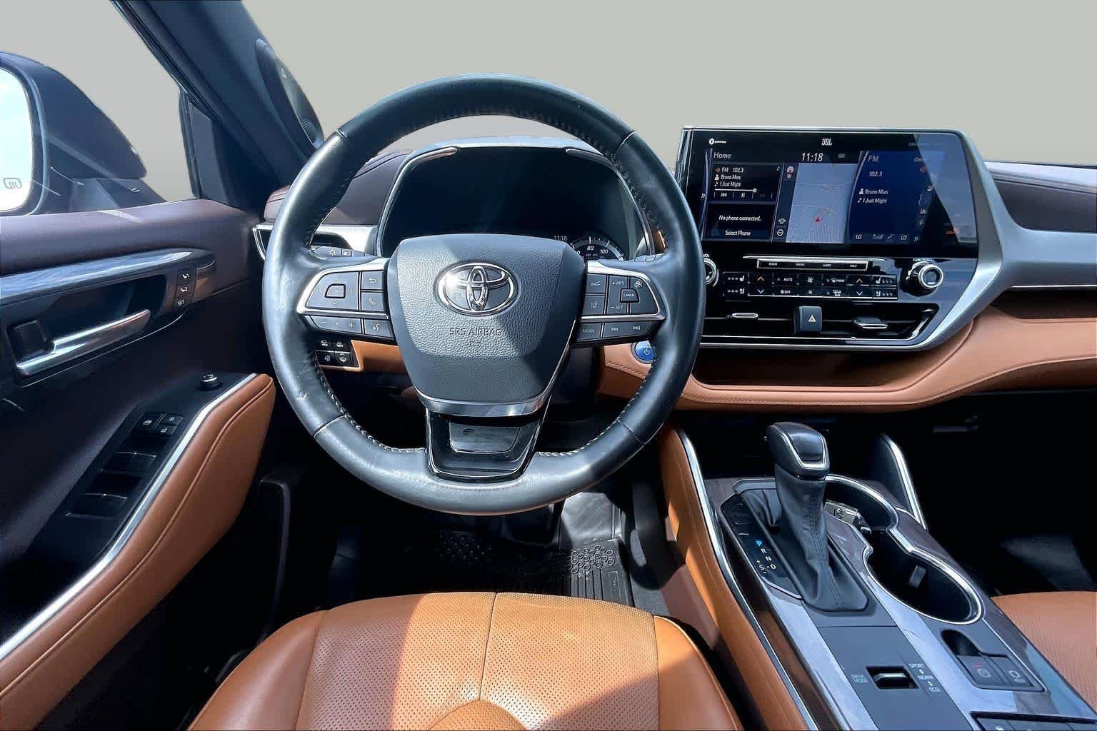 Used 2021 Opulent Amber Toyota Hybrid Platinum image 6