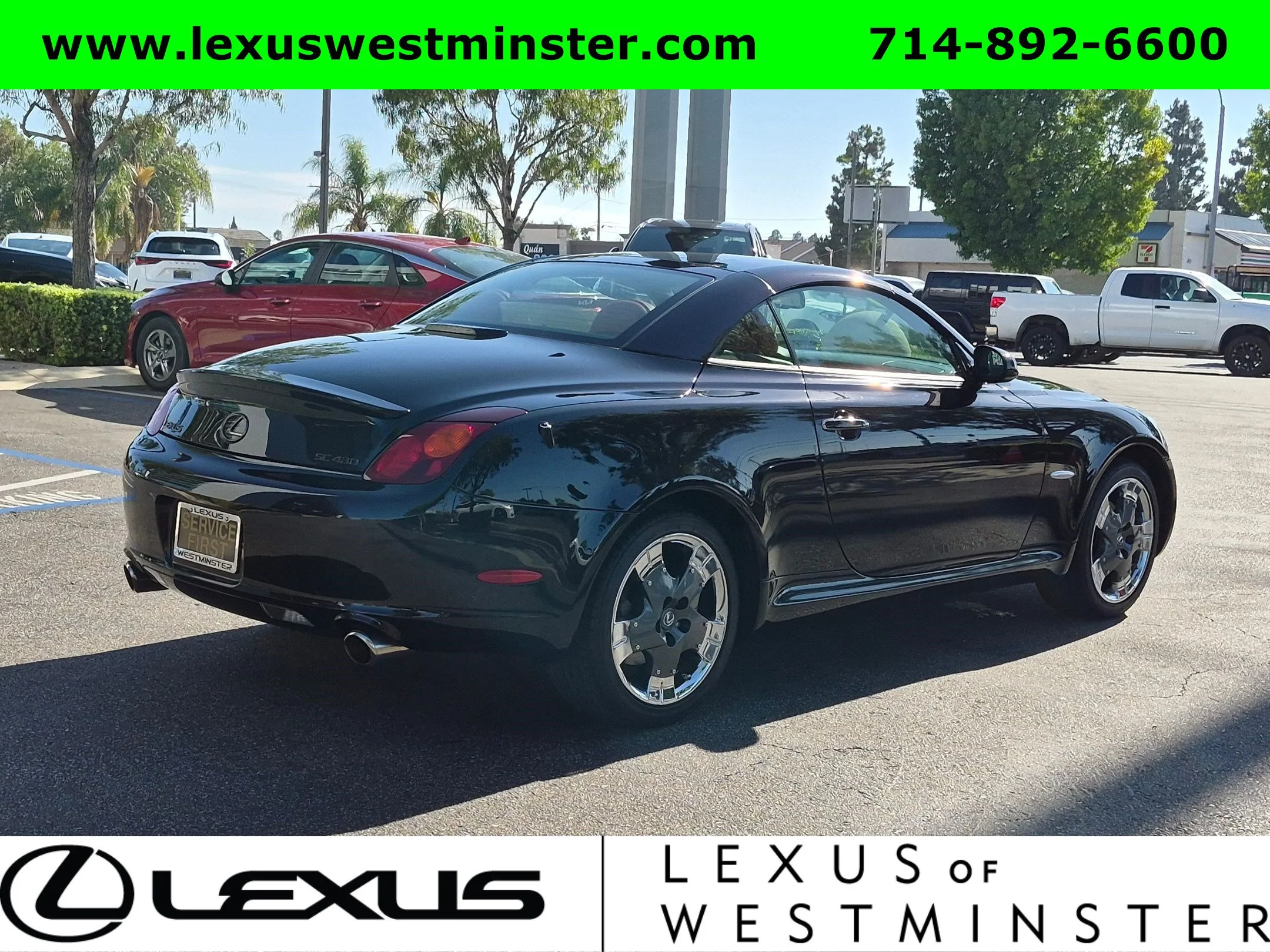 Used 2005 Black Diamond Metallic Lexus 2dr Convertible image 9