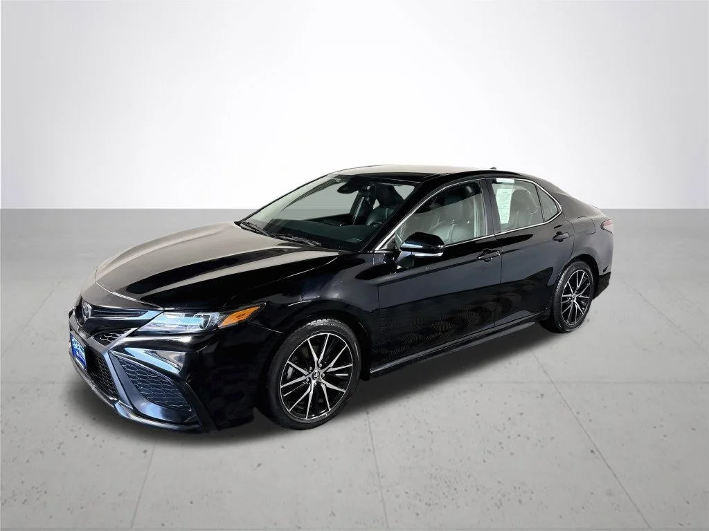 Used 2023 Black Toyota SE image 2