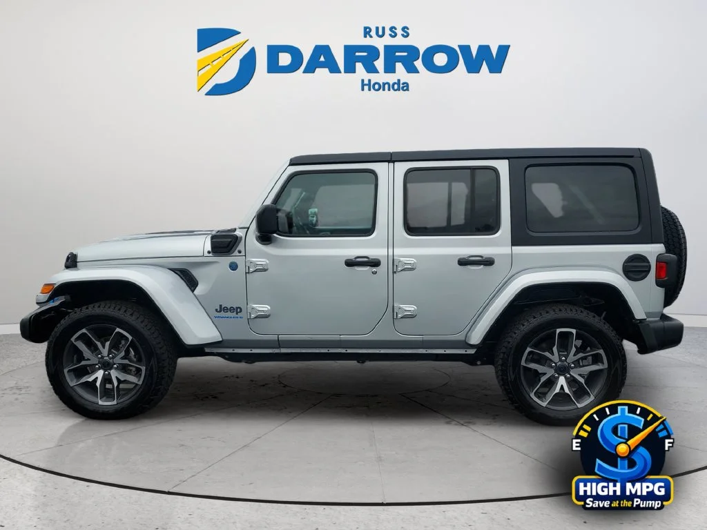 Used 2024 Silver Jeep Sport S 4xe image 2