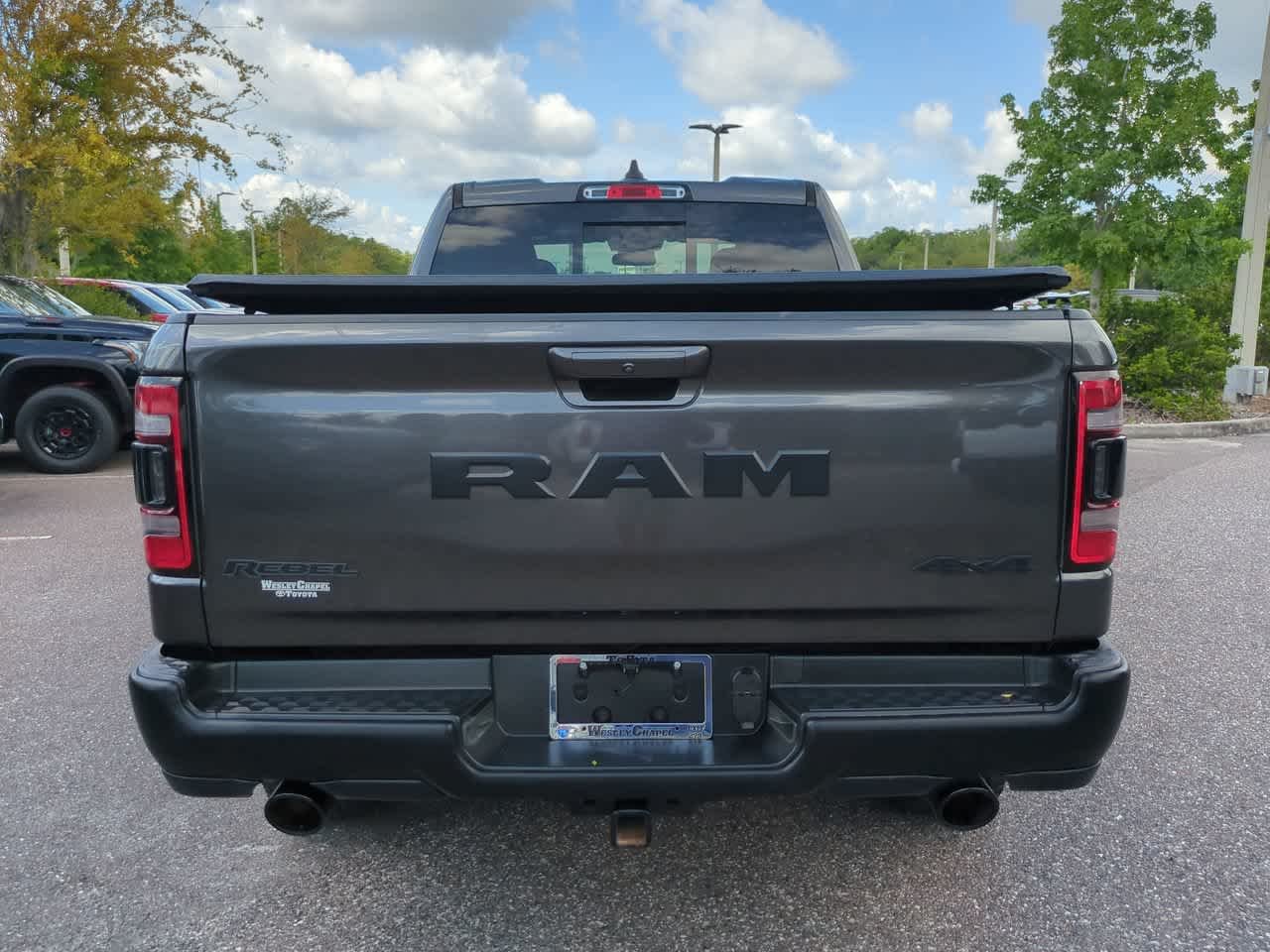 Used 2019 Granite Crystal Metallic Clearcoat Ram Rebel image 5