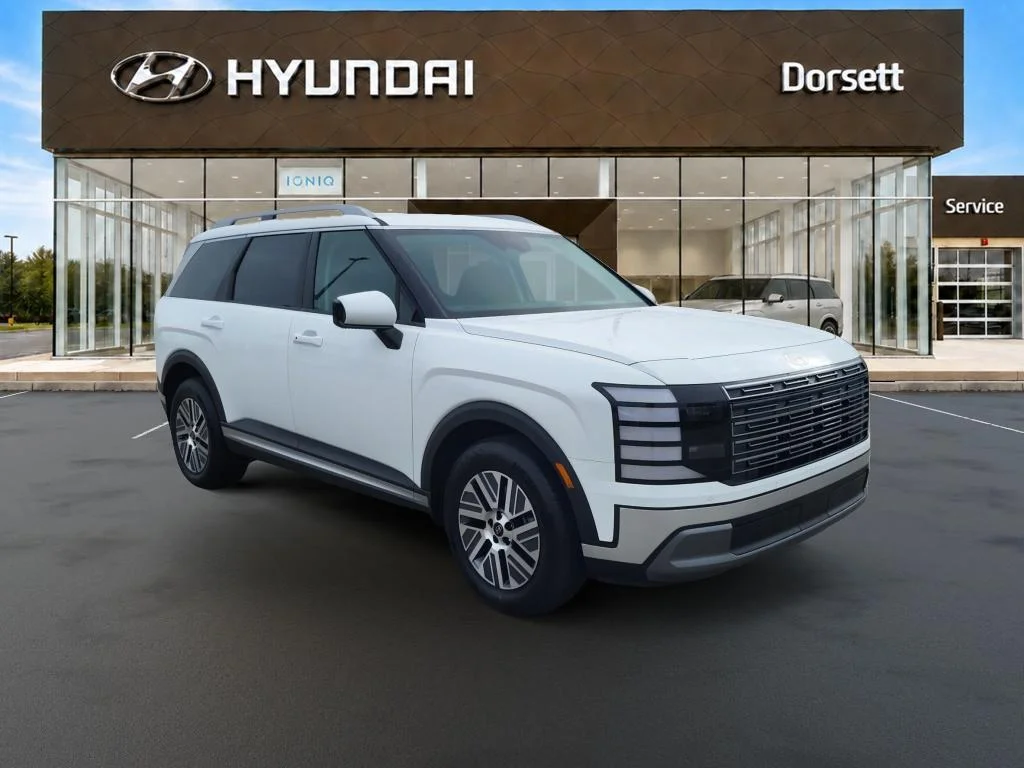 New 2026 Creamy White Pearl Hyundai SEL 7P image 4
