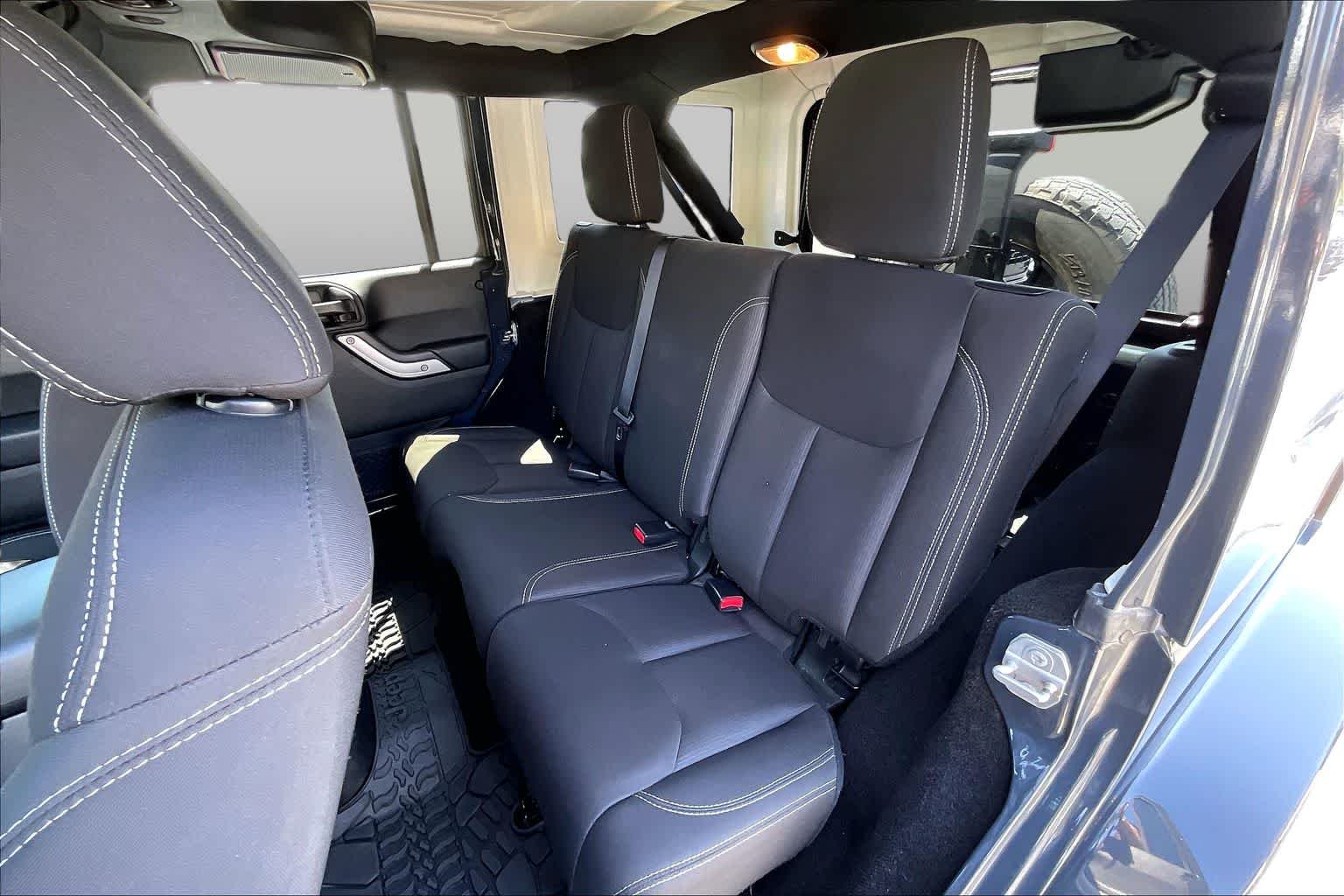 Used 2017 Rhino Clearcoat Jeep Sahara image 25