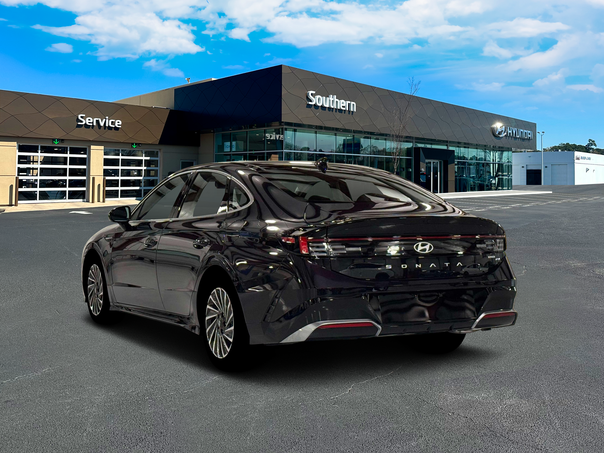 New 2026 Blue Hyundai SEL image 5