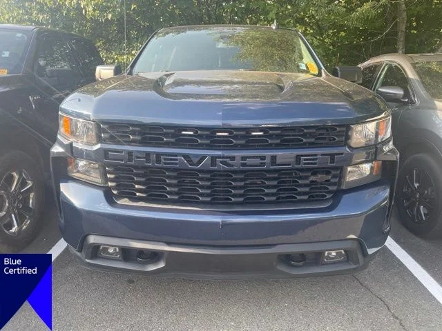 Certified Used 2022 Blue Chevrolet Custom image 2