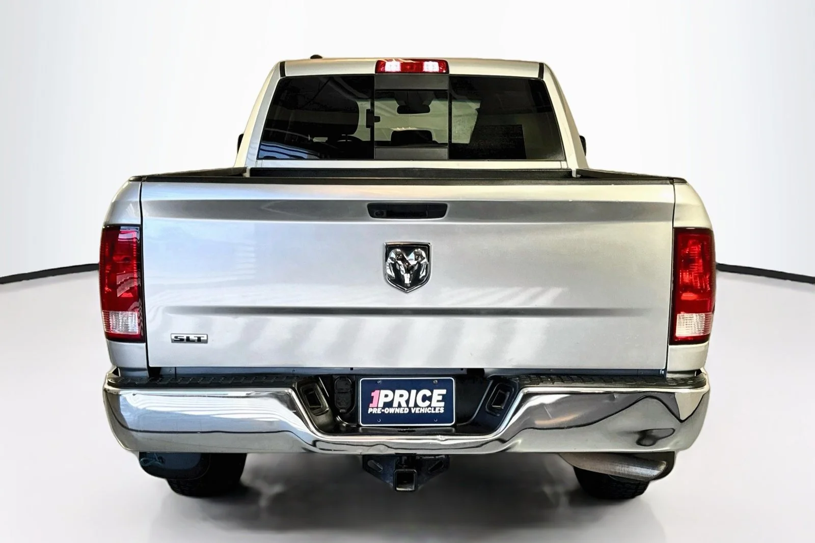 Used 2019 Bright Silver Metallic Clearcoat Ram SLT image 6