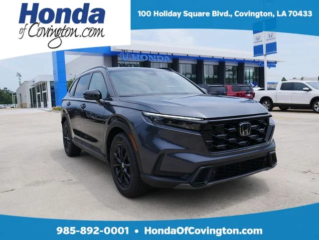 New 2026 Meteorite Gray Metallic Honda 2WD Sport-L Hybrid image 1