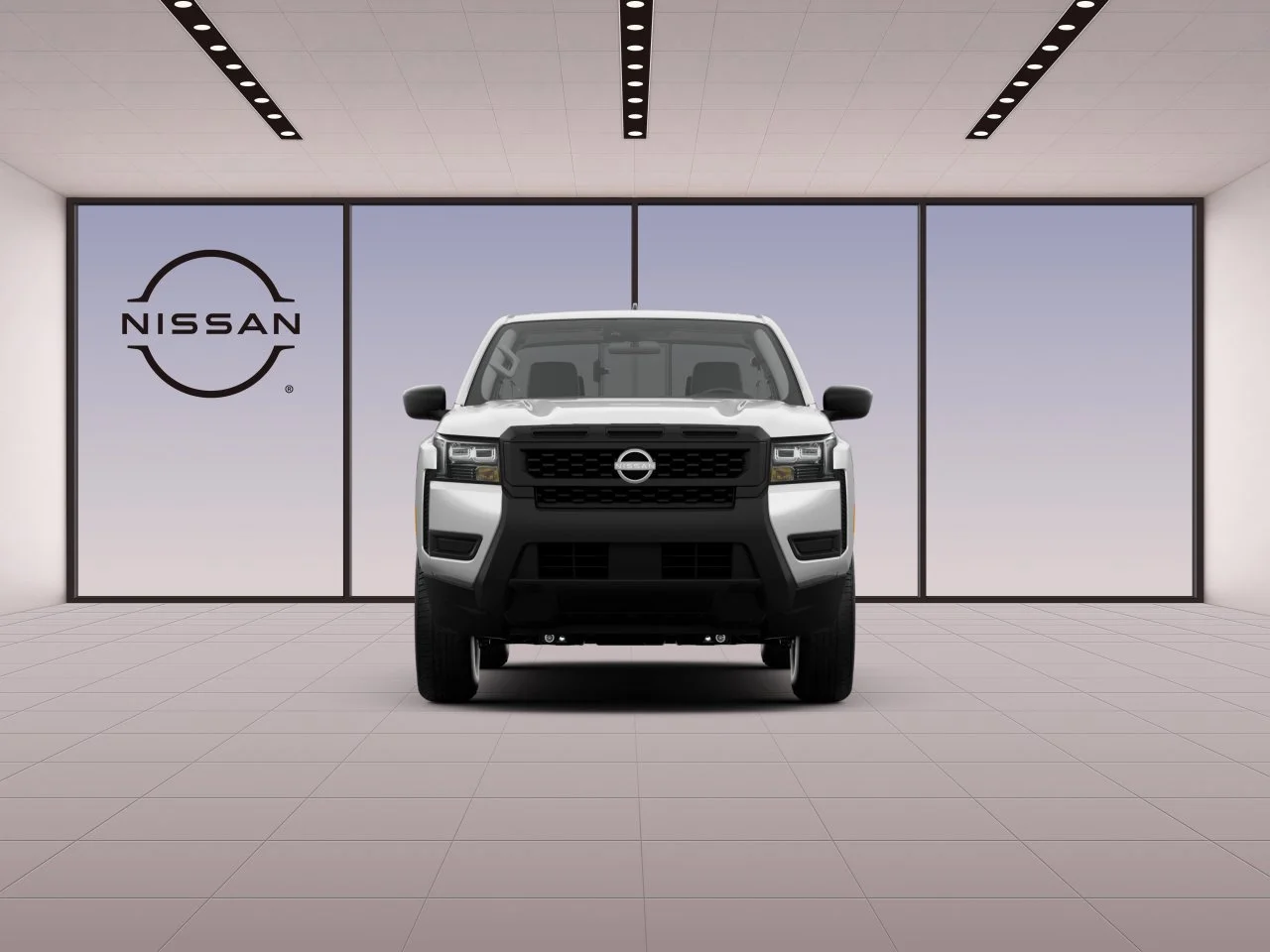 New 2026 Glacier White Nissan King Cab® S image 2