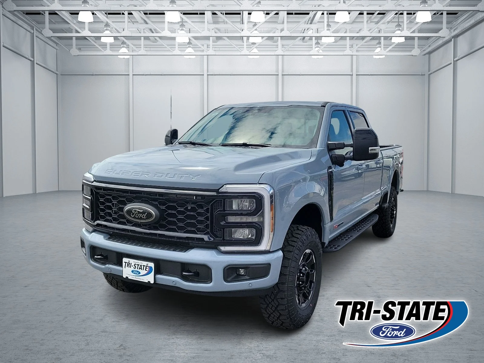 New 2026 Glacier Gray Metallic Tri-Coat Ford F-250&reg; Lariat&reg; image 1