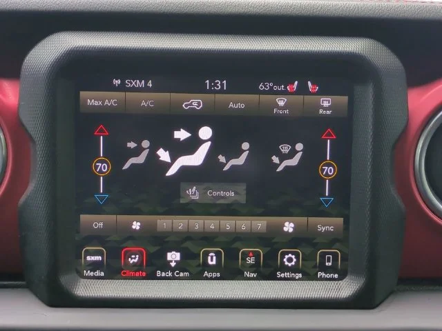 Used 2019 Blue Jeep Unlimited Rubicon image 24