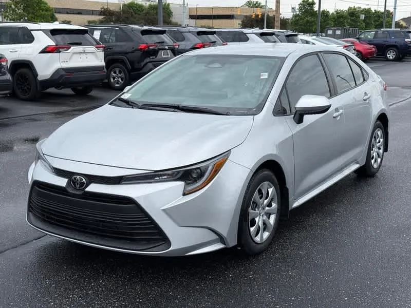 Used 2026 Classic Silver Metallic Toyota LE image 8