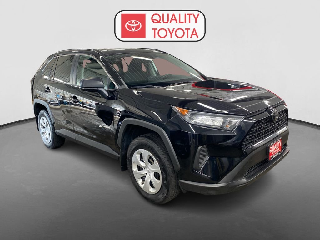 Used 2019 Toyota RAV4 LE with VIN 2T3F1RFV7KC027985 for sale in Fergus Falls, Minnesota
