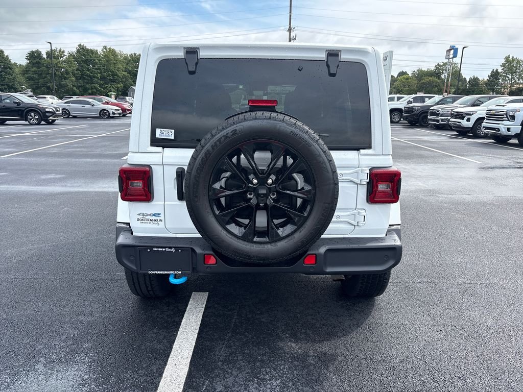Used 2024 White Jeep Sahara 4xe image 4