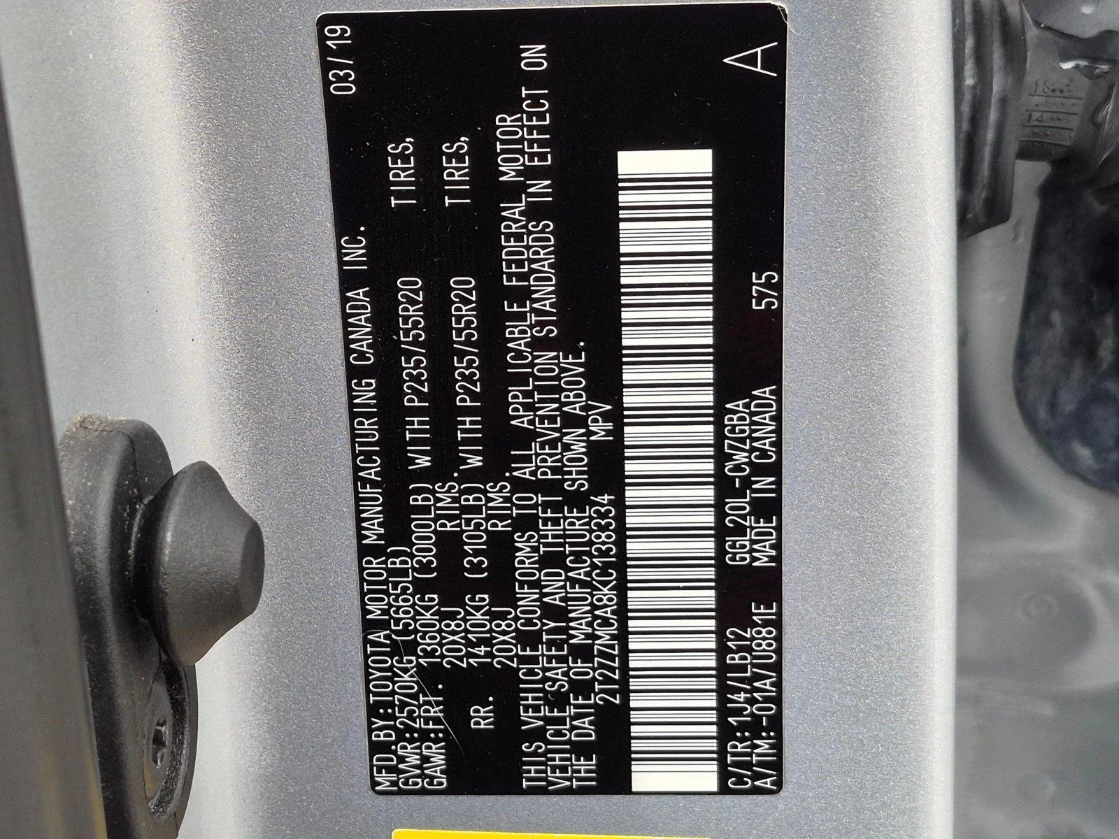 Used 2019 Silver Lining Metallic Lexus RX 350 image 22